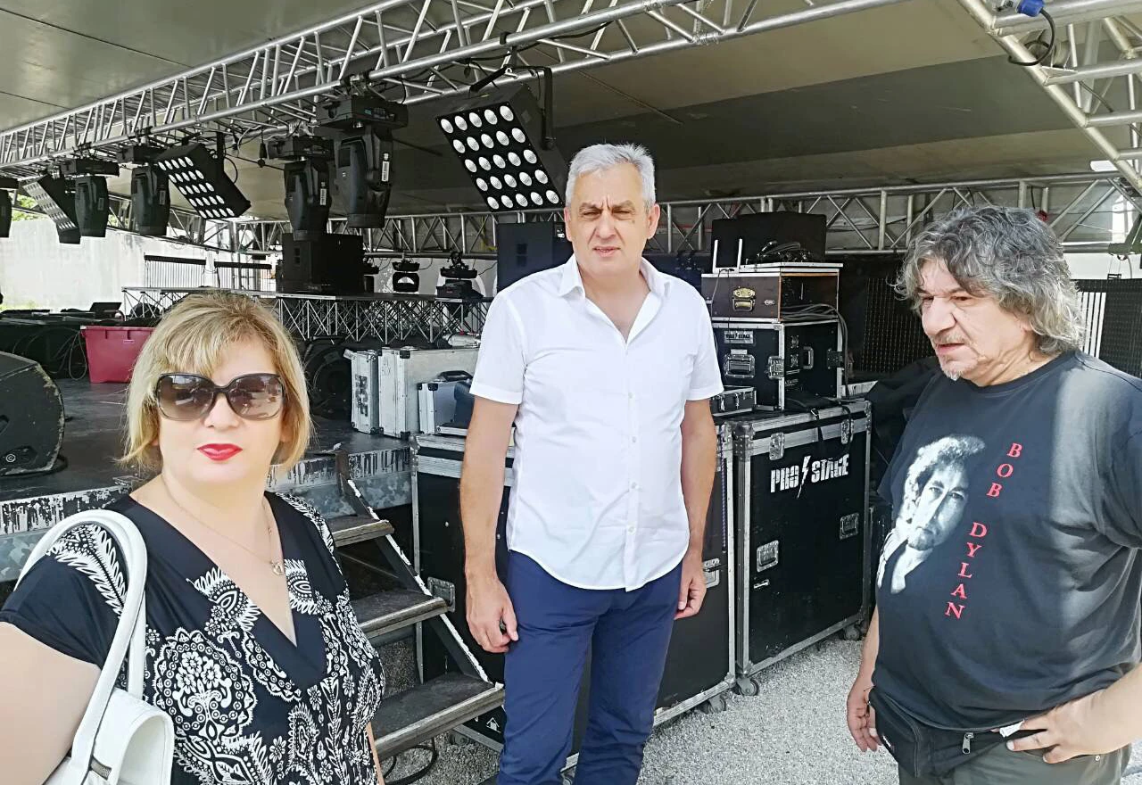 Gradonačelnik Bešlić provjerio je li sve spremno za blues
