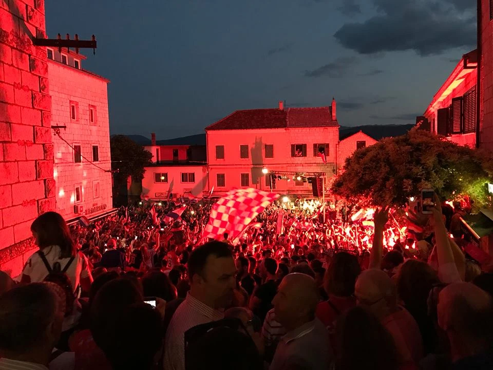 Imotski gori: Slavlje za reprezentativce 