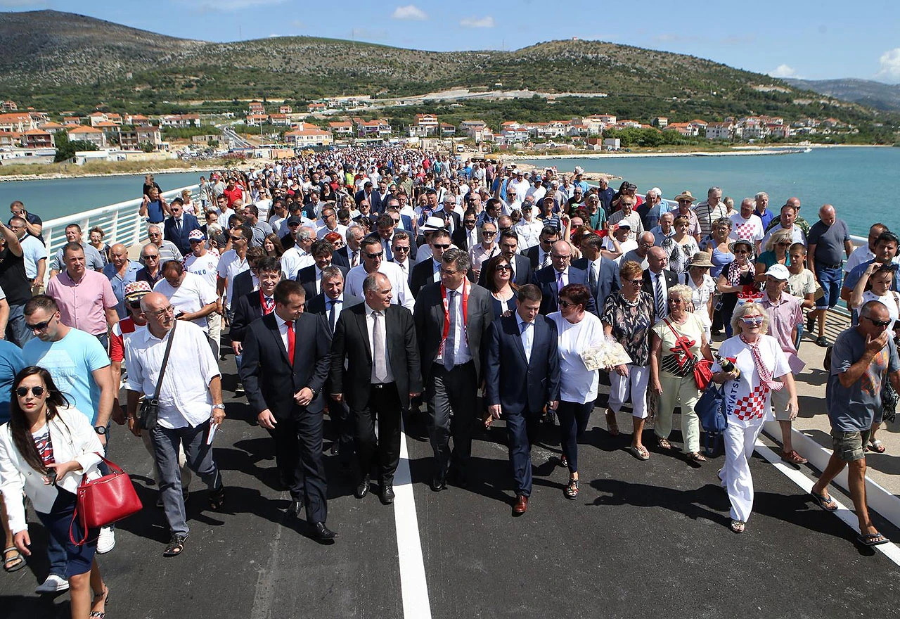 Otvoren most kopno-otok Čiovo vrijedan 32 milijuna eura