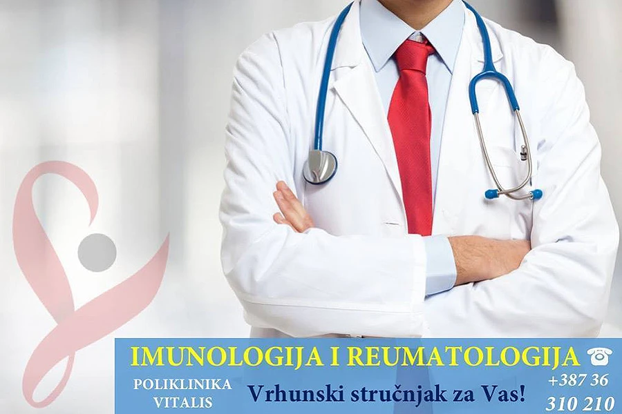 U Polikliniku Vitalis dolazi vrhunski imunolog i reumatolog iz Splita