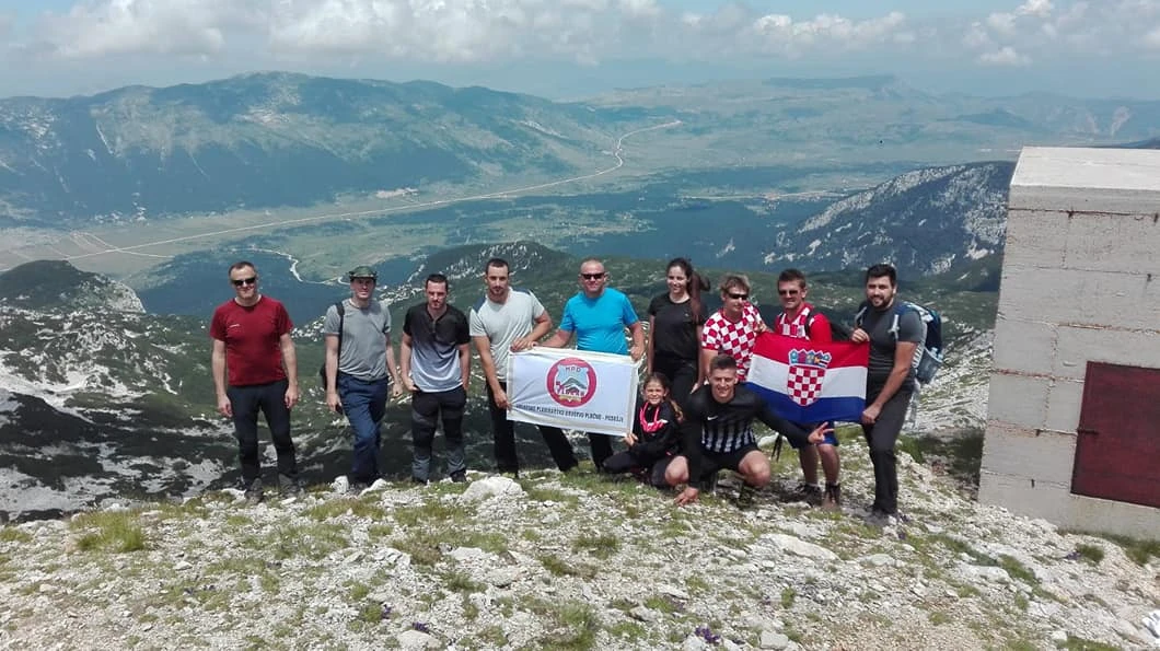 Posušje: Podrška reprezentaciji s najvišeg planinarskog vrha