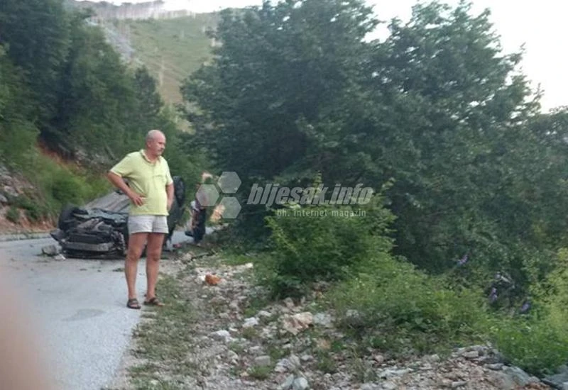 Rujište: Jedna osoba poginula u slijetanju vozila s ceste