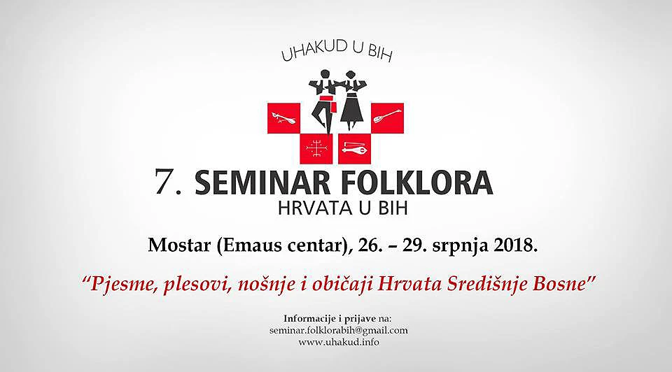 Mostar: Počele pripreme za seminar folklora Hrvata u BiH  