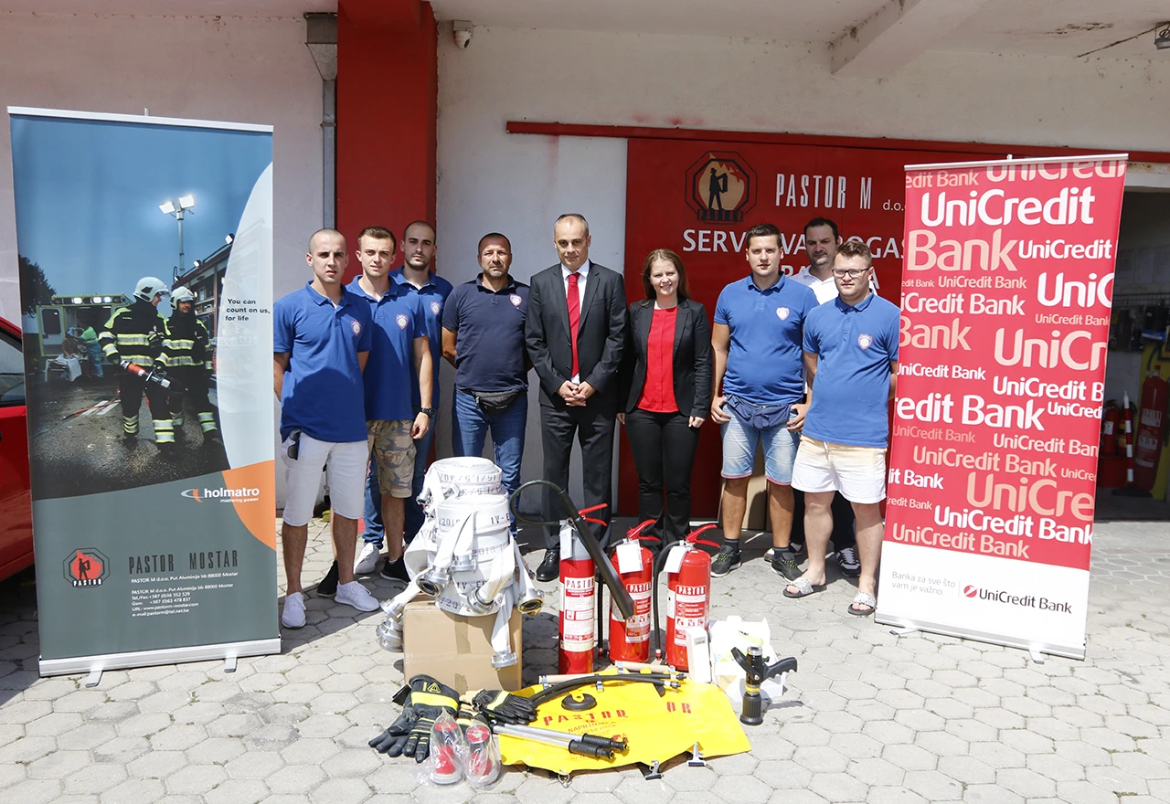 Vrijedna donacija za vatrogasce Bune