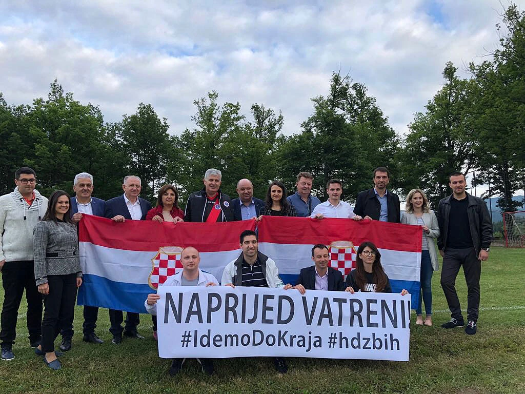 Čelnici HDZ-a BiH dali podršku ''Vatrenima''