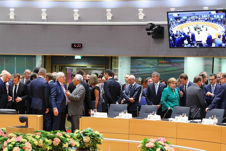 Migranti - glavna tema EU lidera