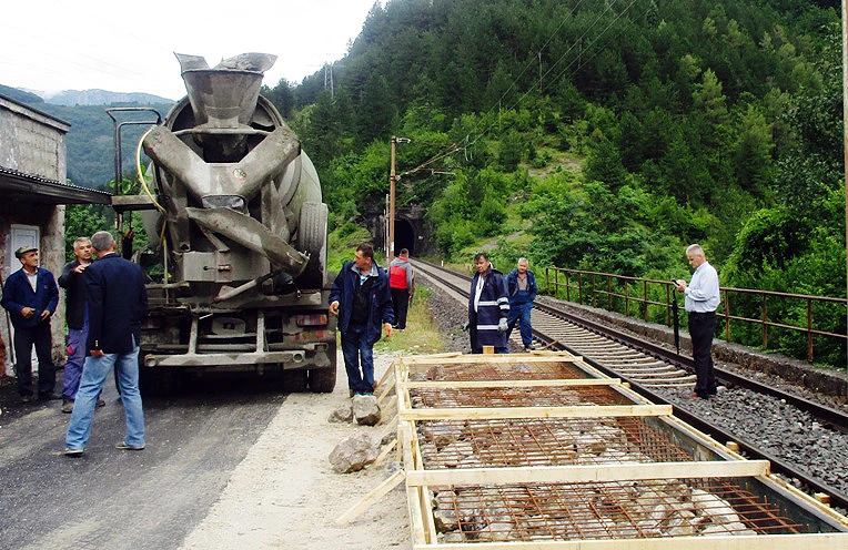 Izgradnjom putničke platforme Jablanica spremna za dolazak vlakova
