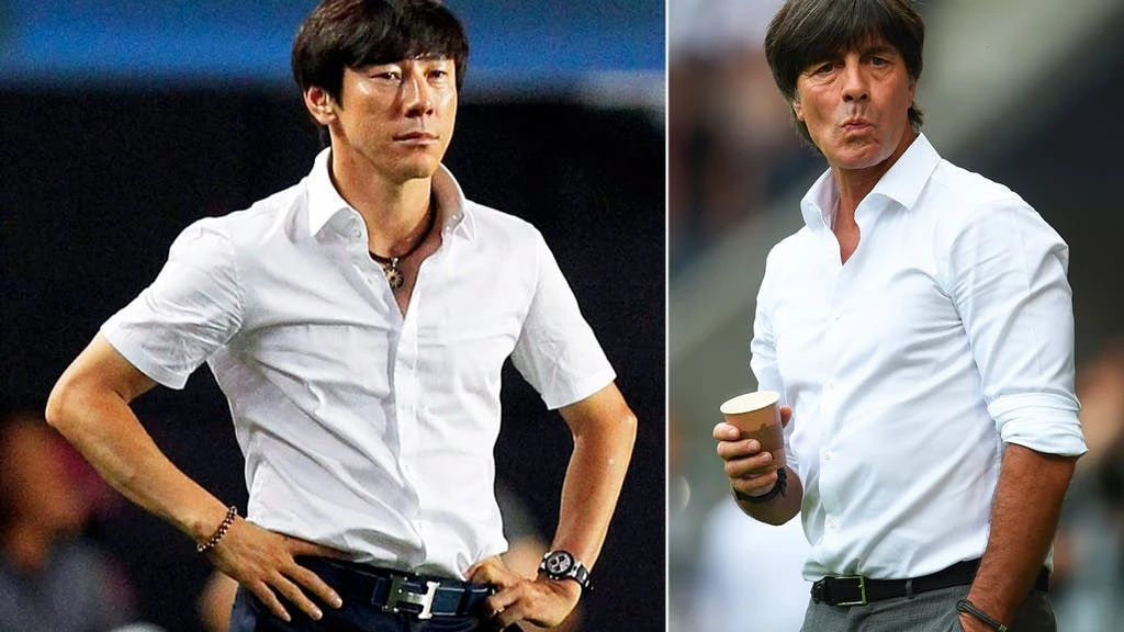 Dvoboj Joachima Löwa s Tae-yong Shinom - dvojnikom iz Južne Koreje