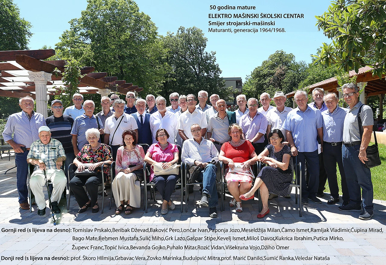 50. godina mature mašinske tehnike u Mostaru
