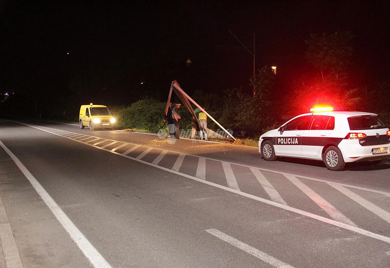 Mostar: U dvije prometne nesreće ozlijeđena jedna osoba