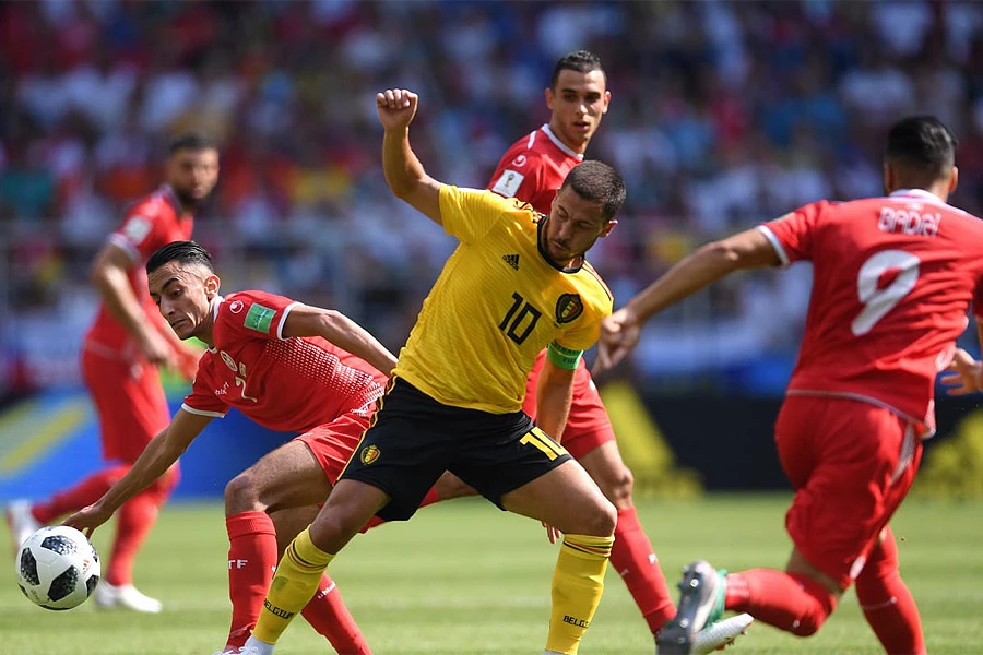 Lukaku i Hazard uništili Tunis
