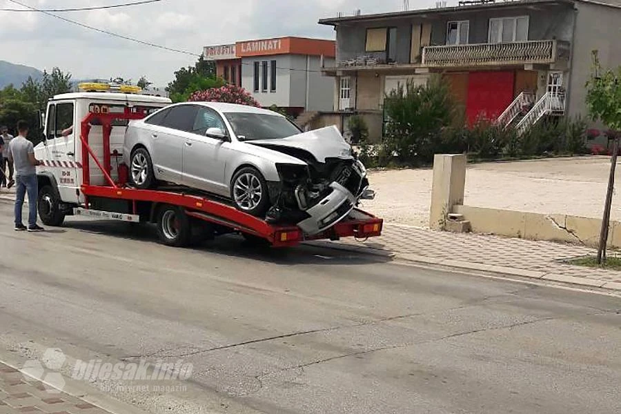 Težak sudar u Ljubuškom