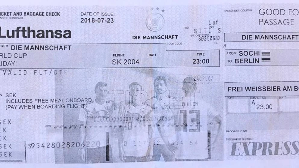 Auf Wiedersehen: Švedski reporter podijelio Nijemcima povratne avionske karte!