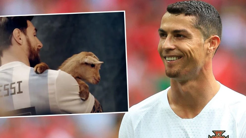 Je li Ronaldo s kozjom bradicom poslao poruku Messiju?