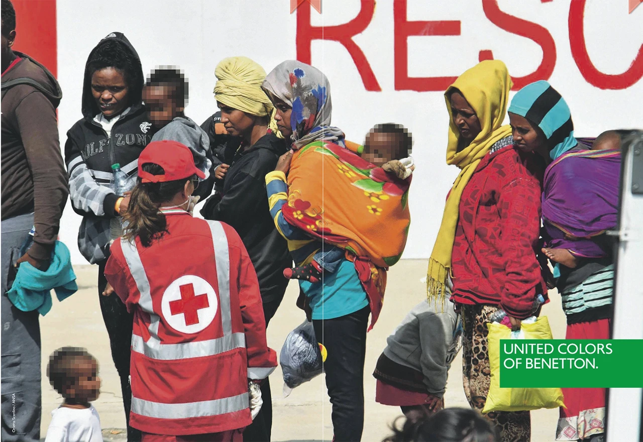 'Ujedinjene boje Benettona' i migranti u reklami