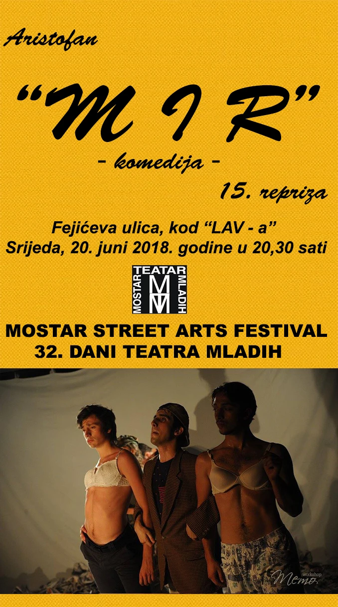 'Mir' na ulicama Mostara