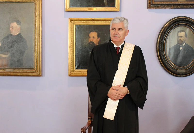Čović primajući titulu: Sada je vrijeme da kažu o meni