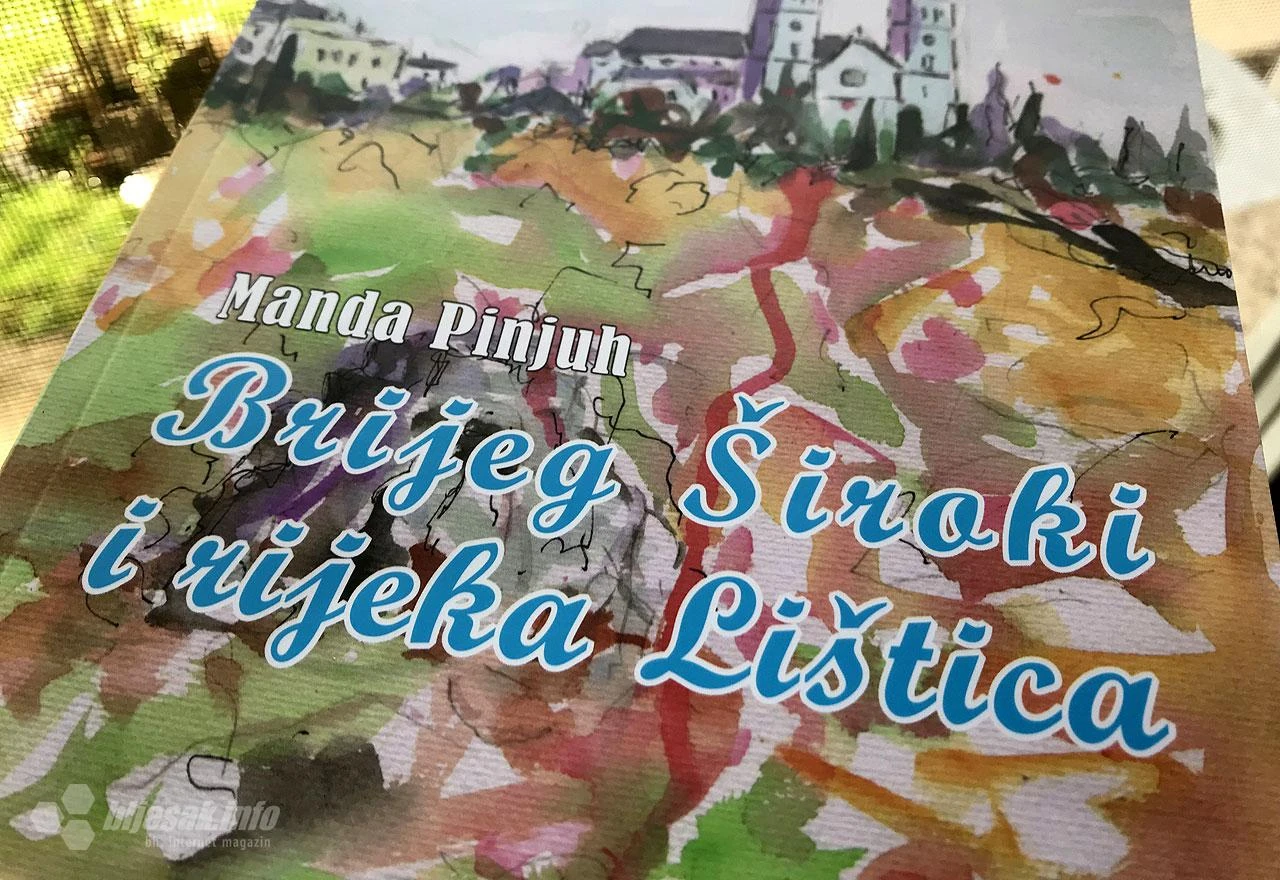 U srijedu promocija zbirke pjesama ''Brijeg Široki i rijeka Lištica'' 