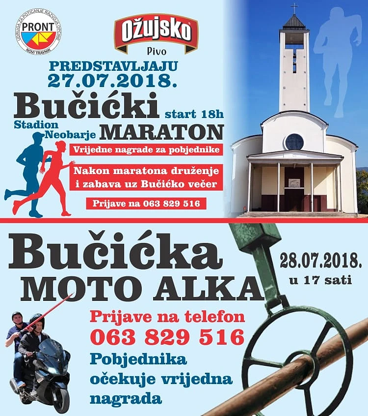Prijavite se na Bučićki maraton i osvojite vrijedne nagrade