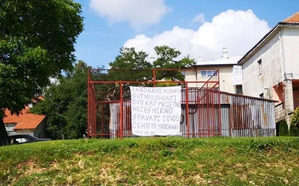 Tomislavgrad: Transparent s porukom za Mamića