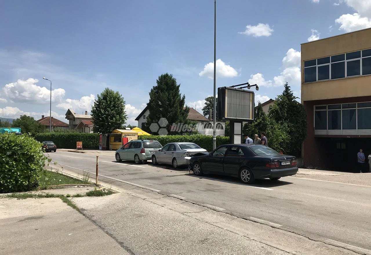 Lančani sudar u Širokom Brijegu