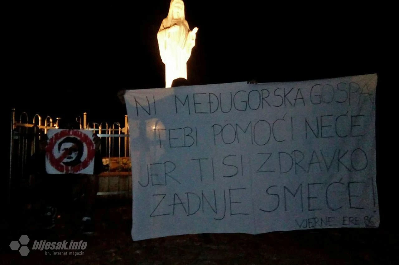 Poruka Mamiću s Brda ukazanja: ''Ni međugorska Gospa tebi pomoći neće''