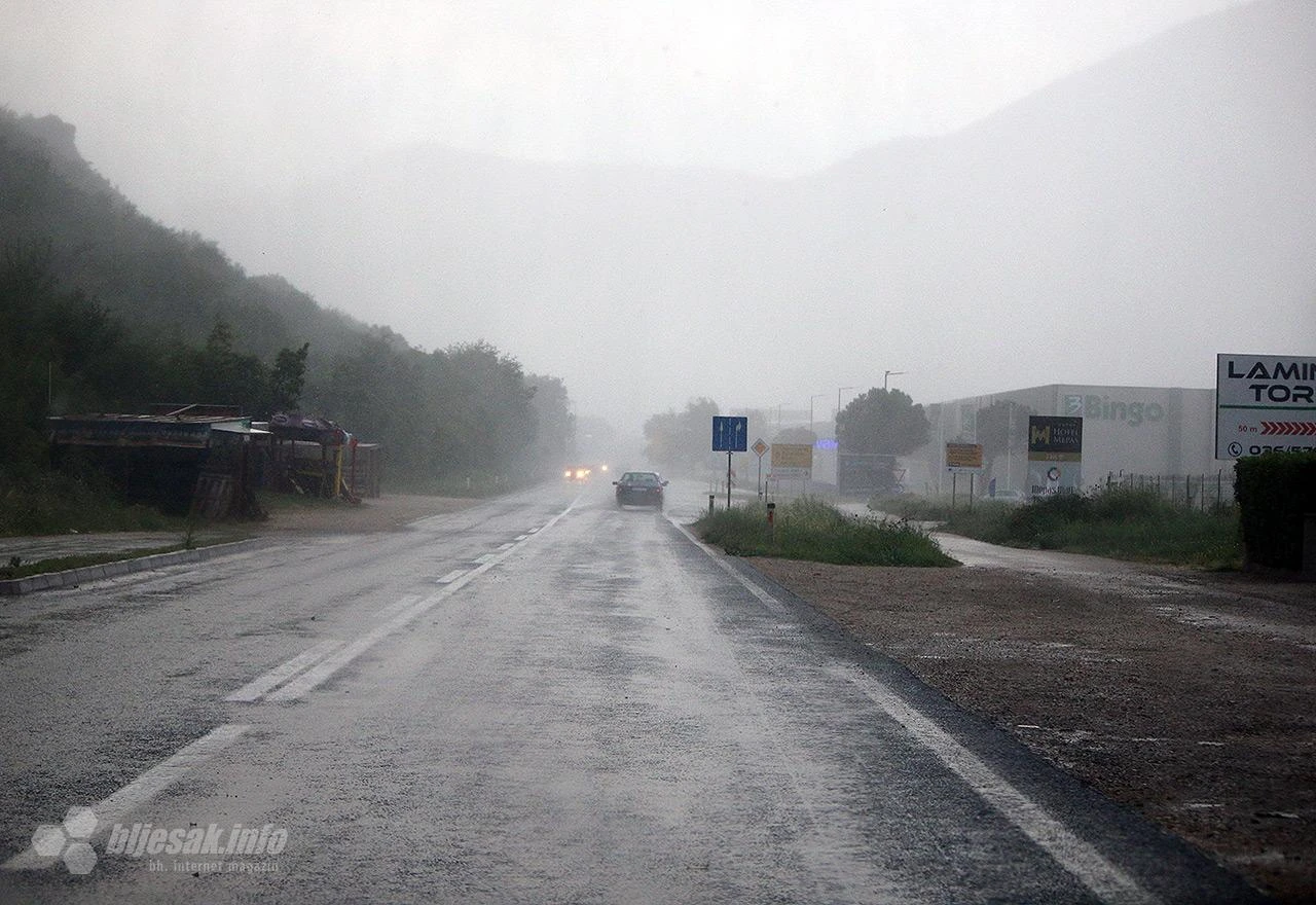 Veliko nevrijeme u Mostaru
