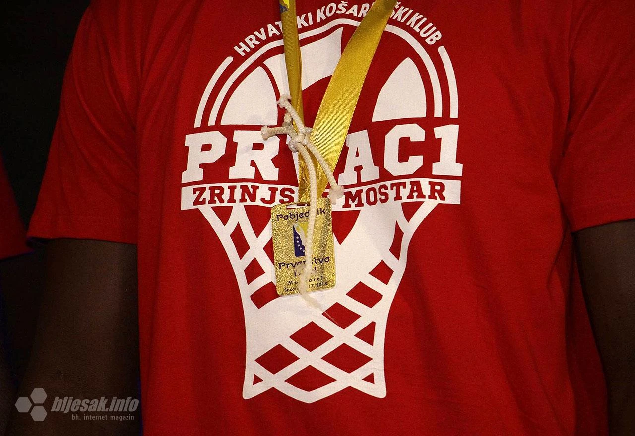 Grad prvaka: Brojni Mostarci proslavili prvu povijesnu titulu HKK Zrinjski