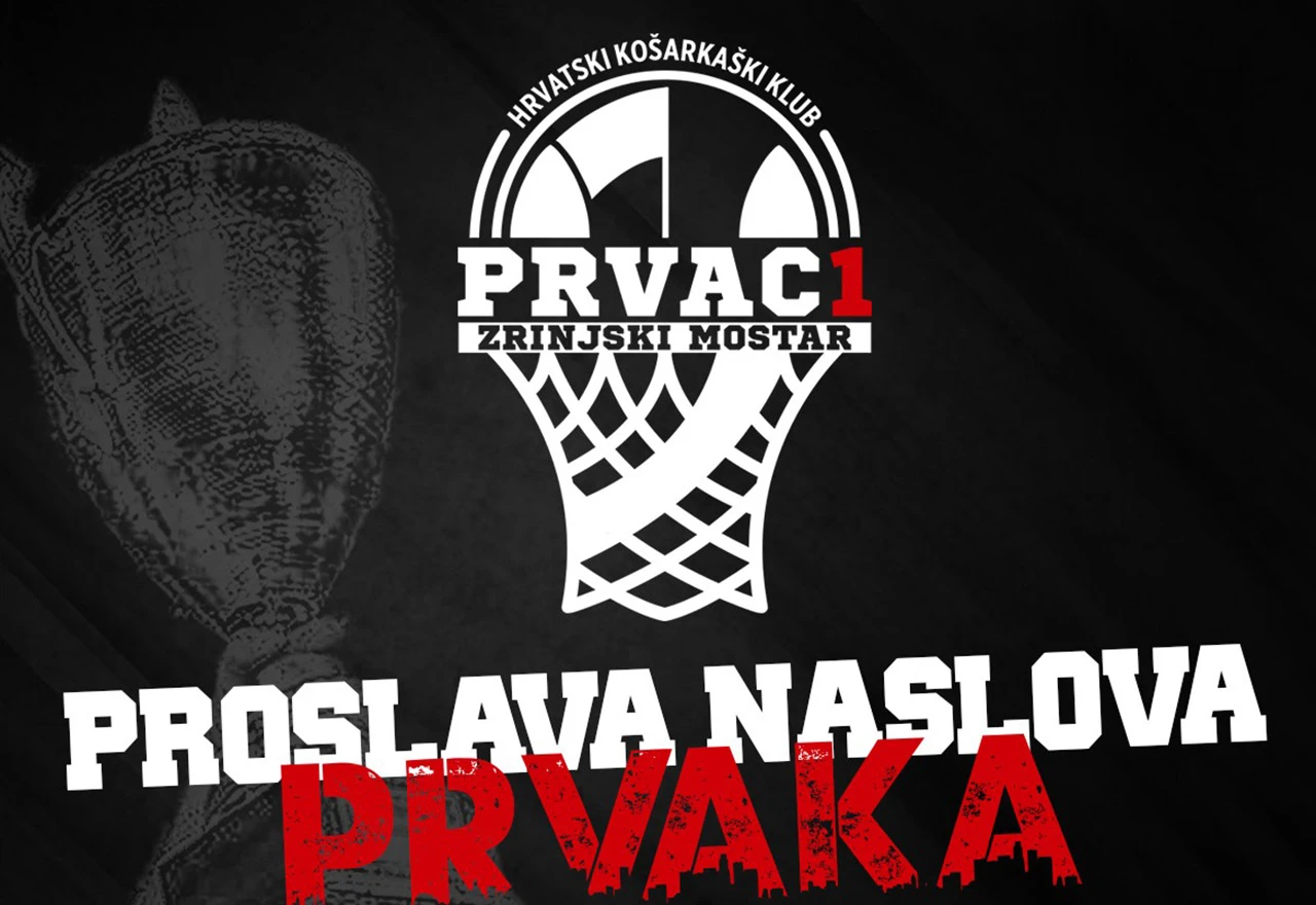 Opet se slavi titula: HKK Zrinjski slavi na šetalištu