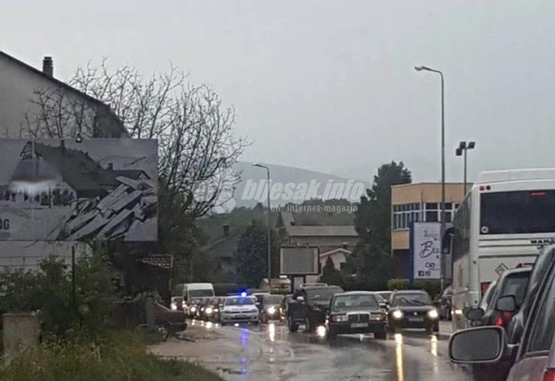 Široki Brijeg: Sudar blokirao Trnsku cestu