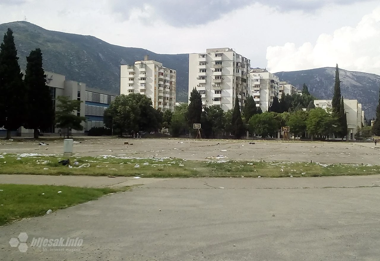 Mostar: Nakon velikog slavlja, veliki nered