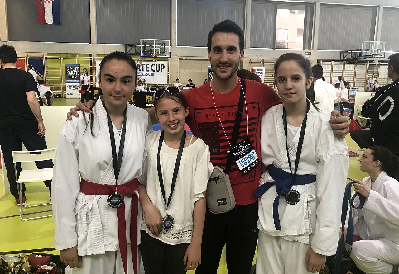 Devet medalja za dva karate kluba iz Širokog Brijega