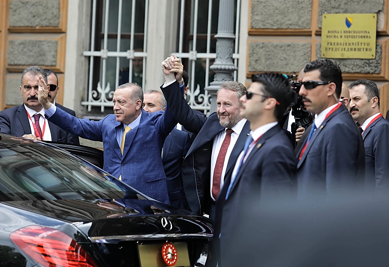 Erdogan stigao u zgradu Predsjedništva BiH