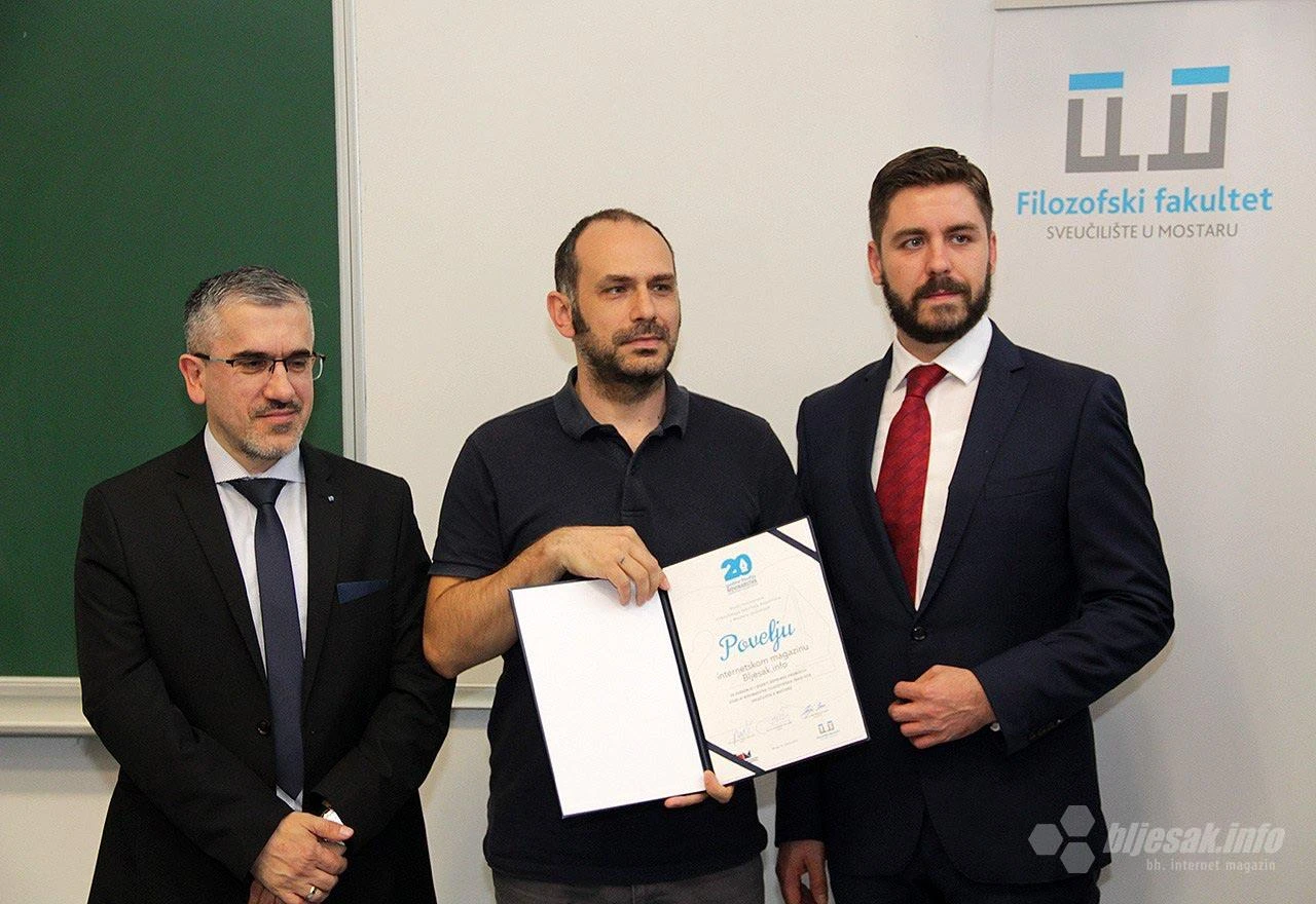Bljesku priznanje na mostarskom Sveučilištu