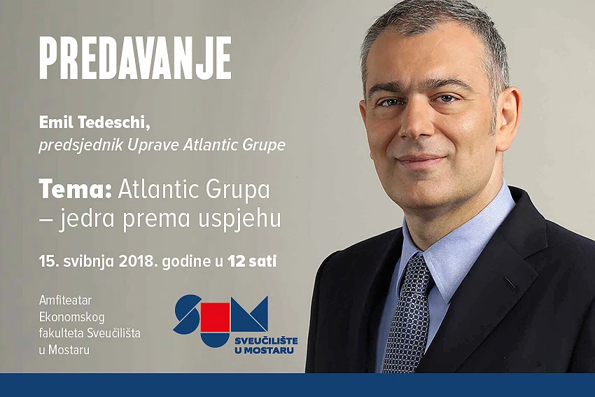 Emil Tedeschi će održati predavanje u Mostaru