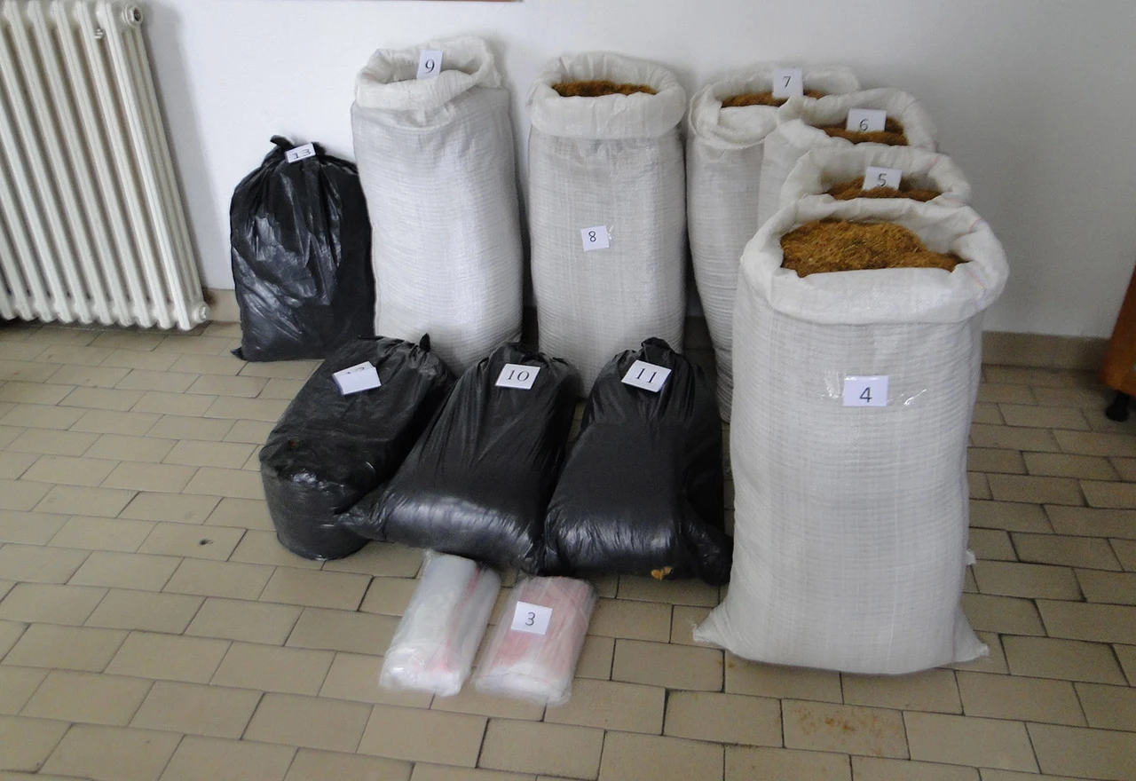 Zaplijenjen 161 kilogram duhana