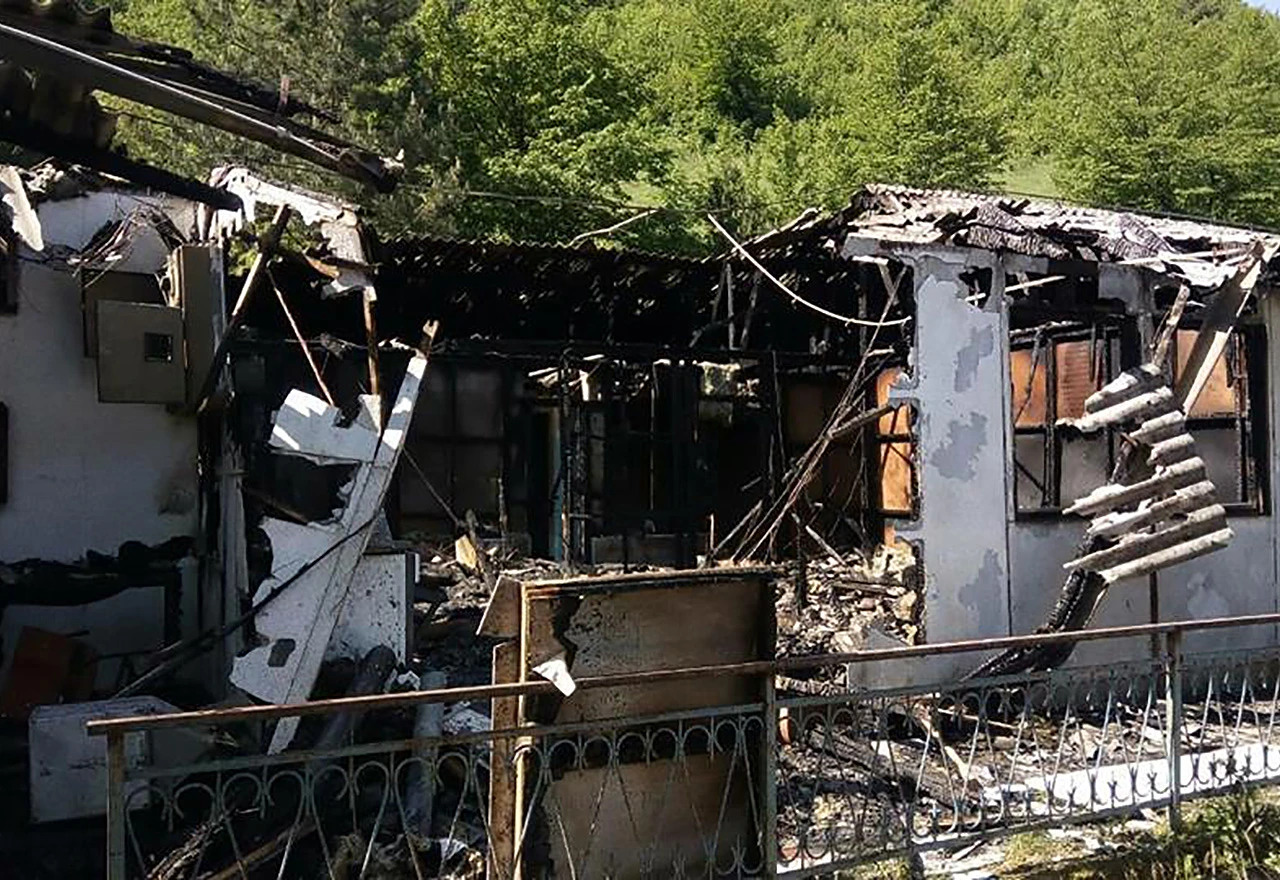 Konjic: U izbjegličkom kampu izgorjela starica