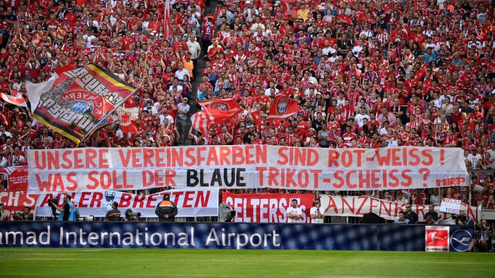 Žestoki momci: Ultrasi Bayerna protiv plave boje na dresovima