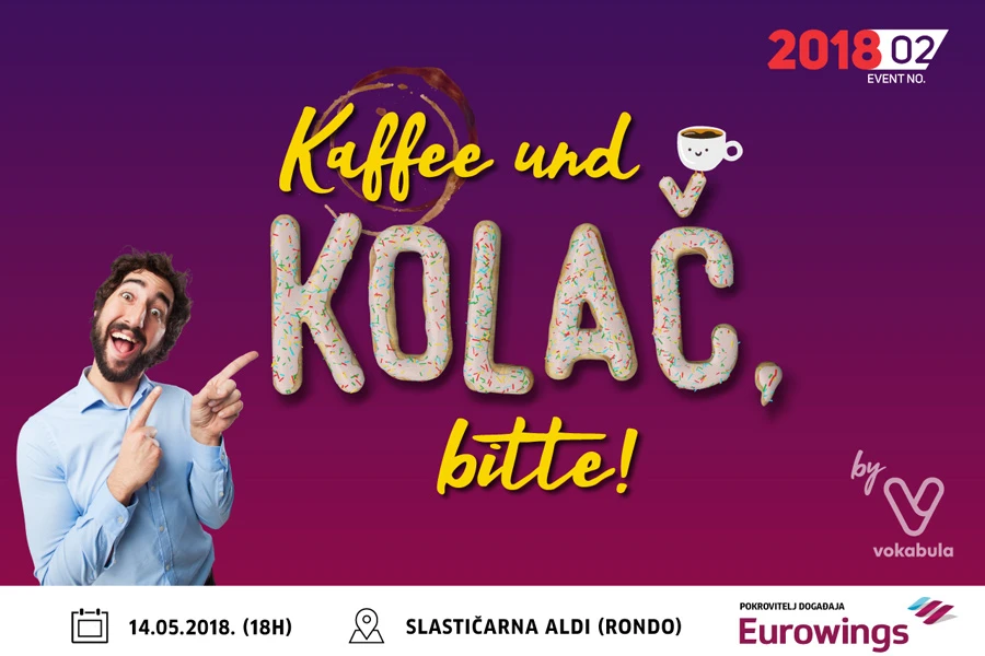 U ponedjeljak 'Kaffee und kolač, bitte!'