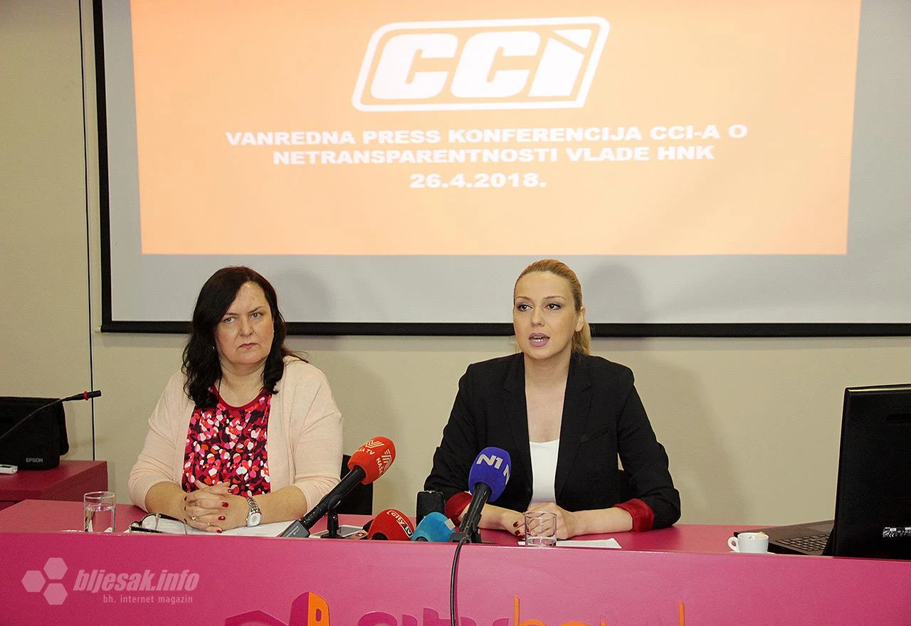 CCI ustrajan: Odlučni smo u tužbi protiv Vlade HNŽ zbog prikrivanja informacija