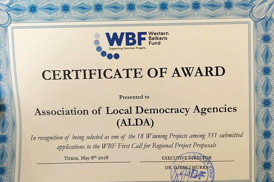 LDA Mostar partner u jednom od prvih nagrađenih projekata Fonda za Zapadni Balkan
