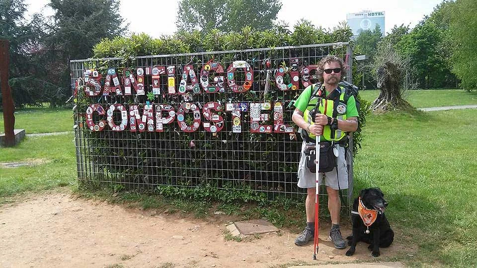 Slijepi Slovenac sa psom svladao hodočasničku turu od 814 km