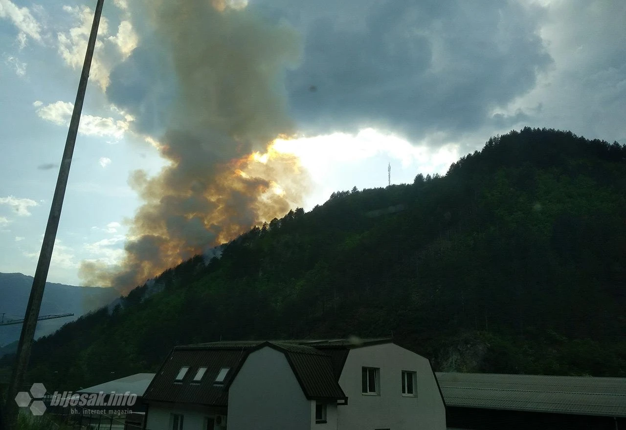 Rekorederi: Područje HNŽ ima najviše požara u FBiH
