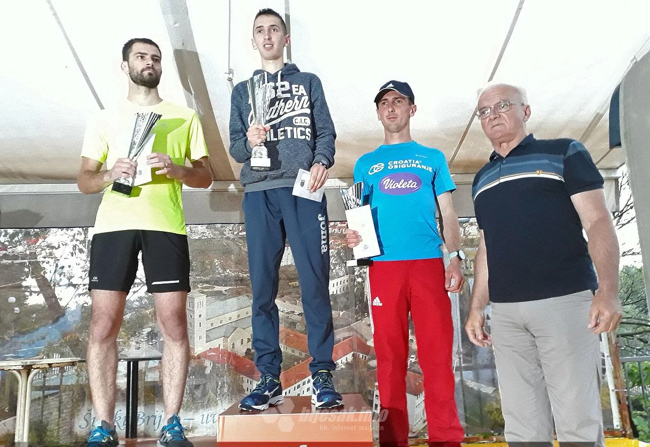 Ivan Dračar pobjednik kišnog mini maratona Polog - Široki Brijeg