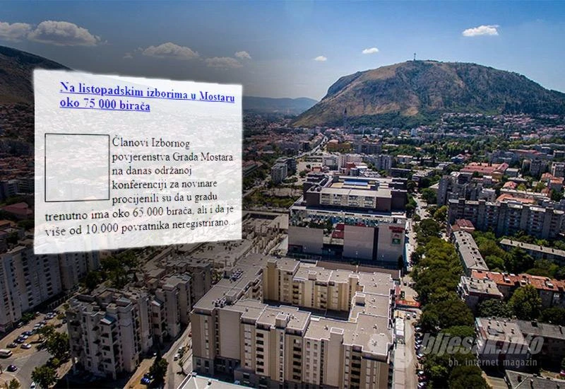 Pogled u arhivu: Mostarci se 'brojali' prije 14 godina