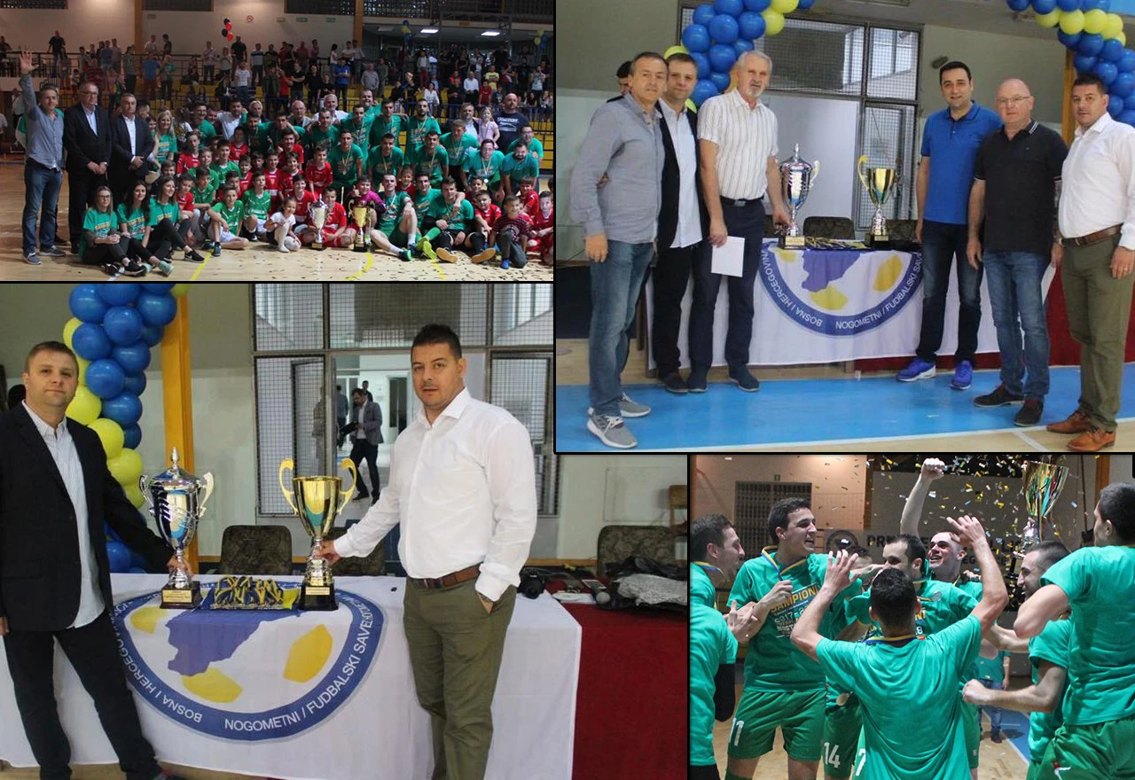 Mostar SG Staklorad proslavio titulu i predstavio klupsku himnu