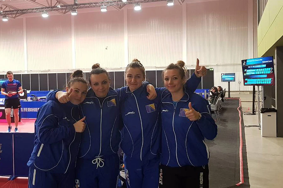 Šesta pobjedu u nizu: Bh. stolnotenisačice savladale Portugal 