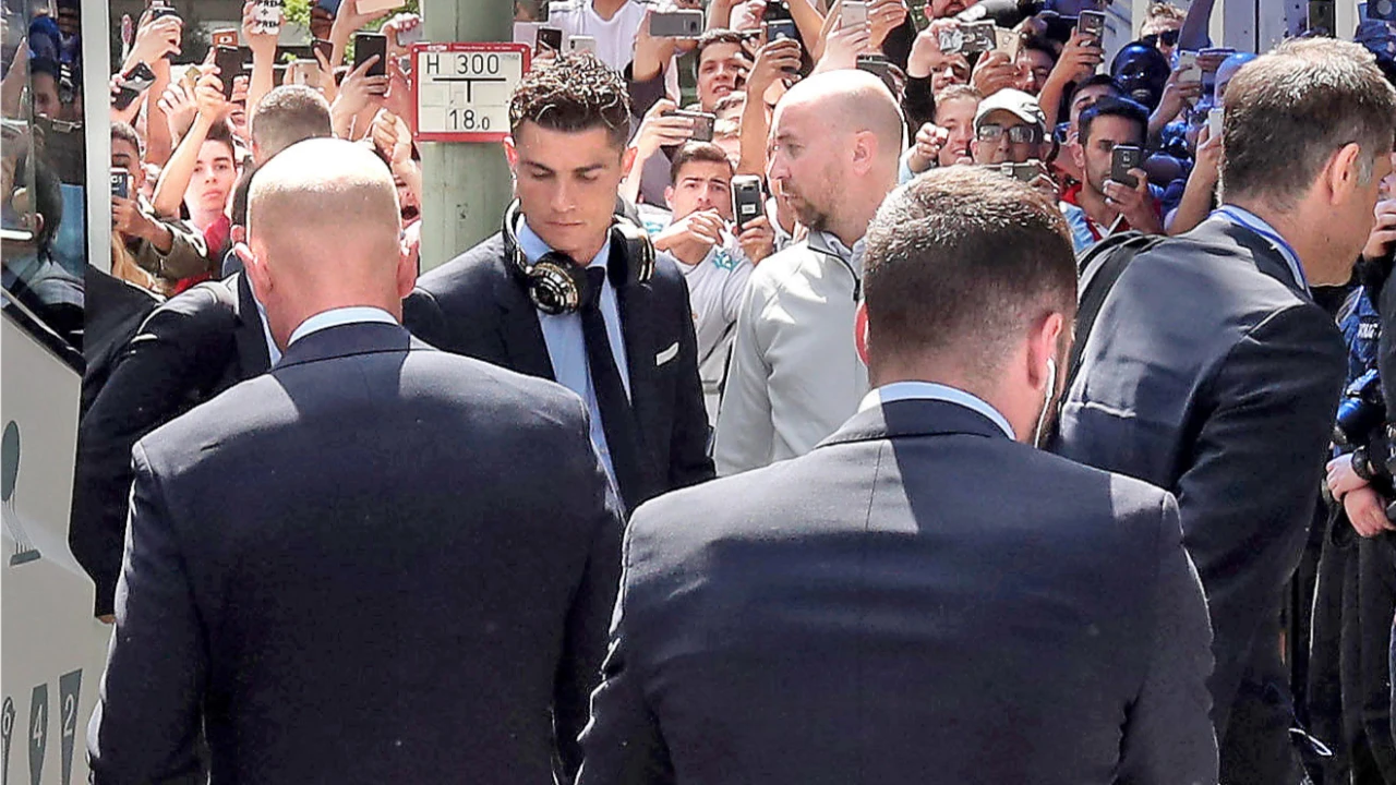 Za Ronalda i ostale angažirano stotinu zaštitara i policajaca