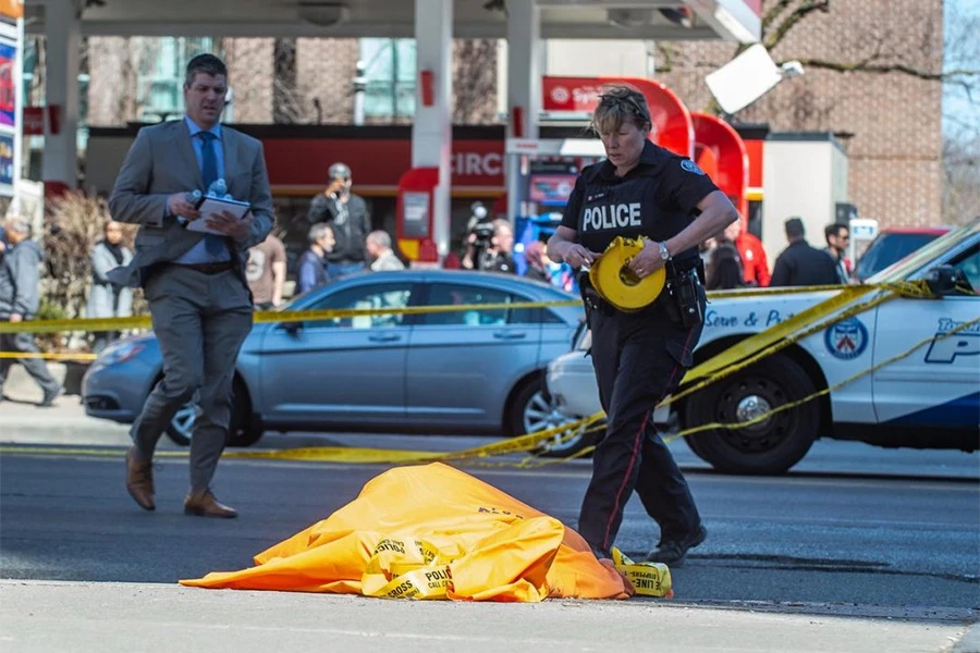 Toronto: Identificiran napadač, broj poginulih porastao na 10
