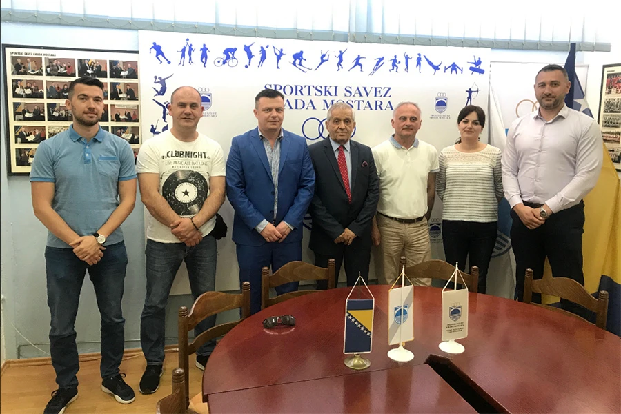 Posjeta Sportskom savezu: Rudnik dobio malonogometni klub